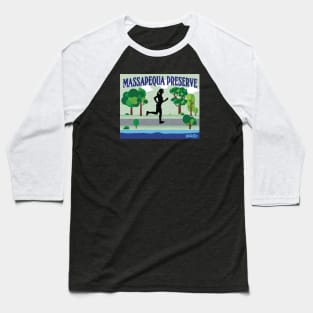 Massapequa Preserve-Runner-2 Baseball T-Shirt